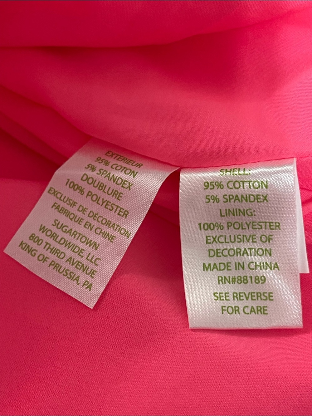 Lilly Pulitzer Tina Embroidered Stretch Shift Dress. Size 4 - Picture 8 of 11